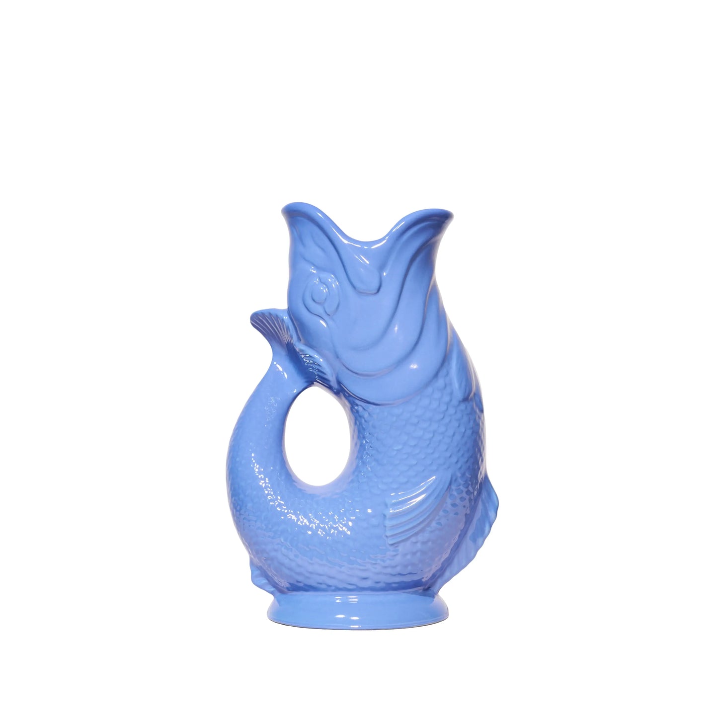 Sea Blue Gluggle Jug: Large