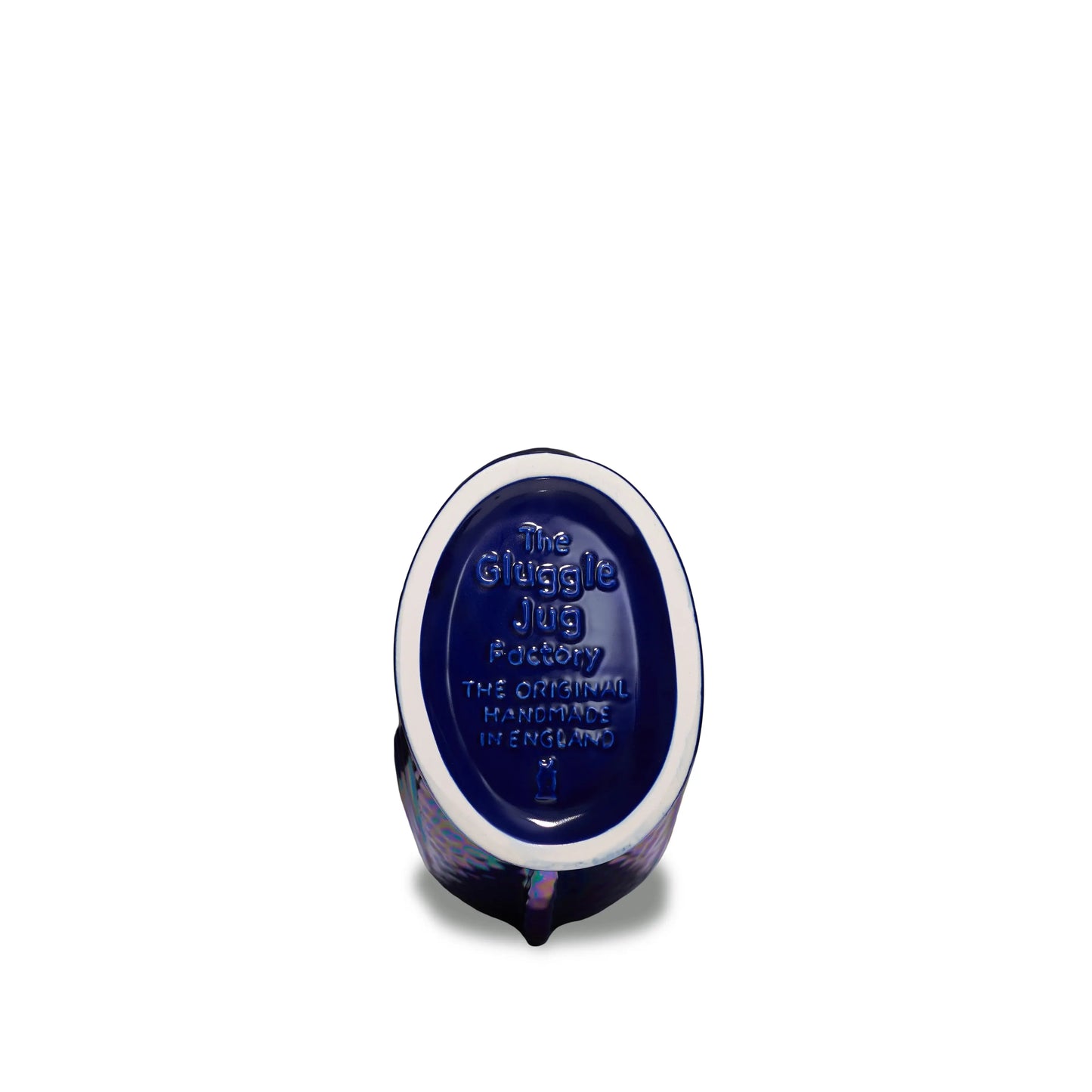 Cobalt Lustre Gluggle Jug