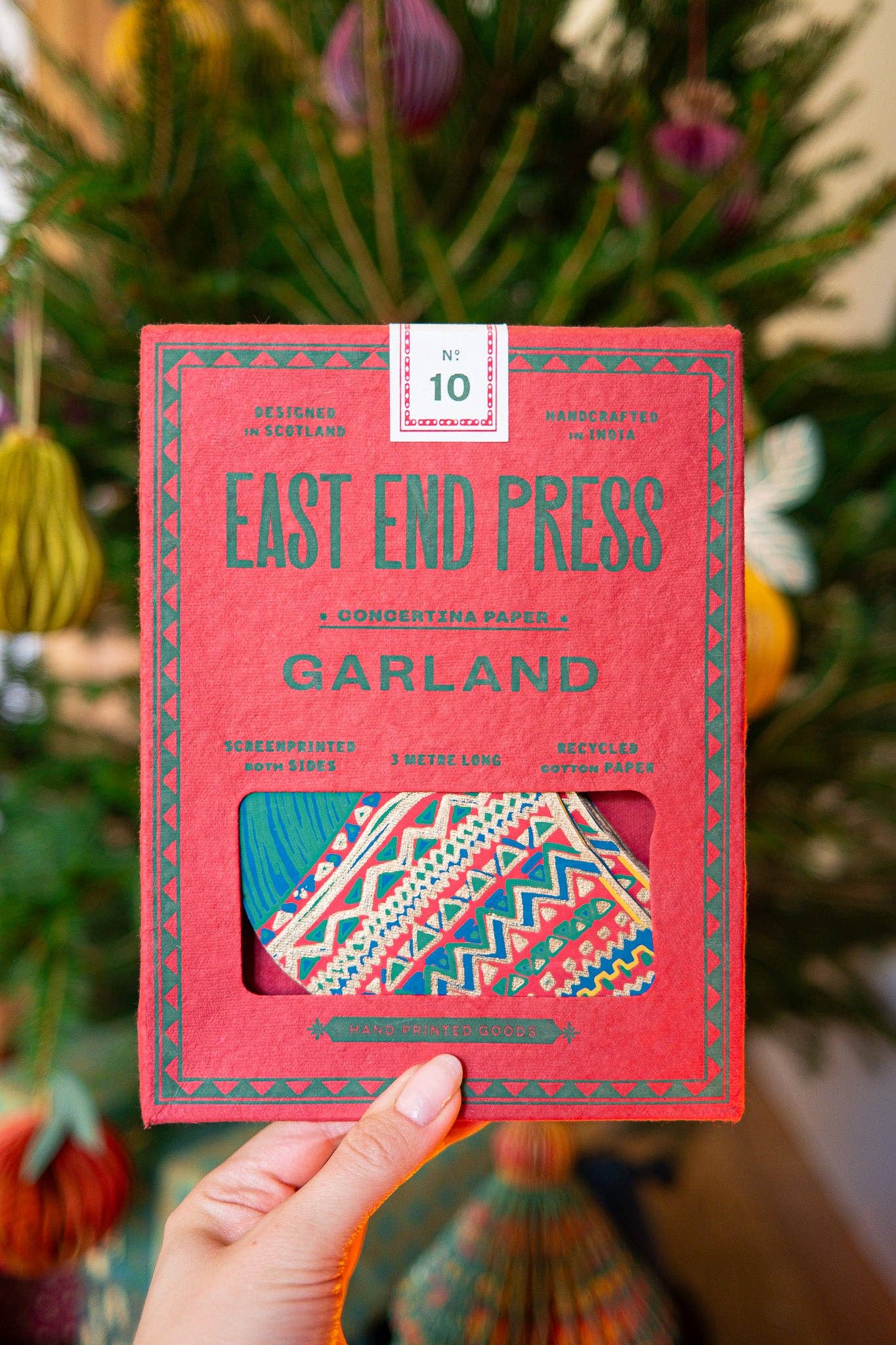 Stockings Concertina Garland