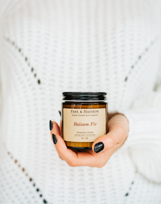 Balsam Fir Soy Candle: 8 oz.
