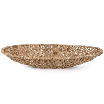 Oval Seagrass / Wire Tray 18L