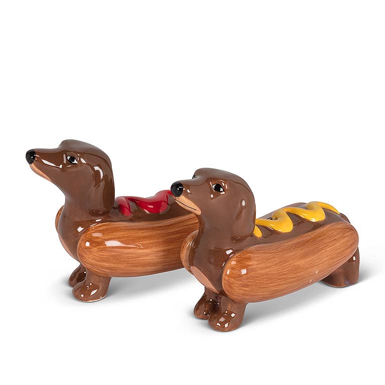 Dachshunds in Hot Dogs S&P-4"