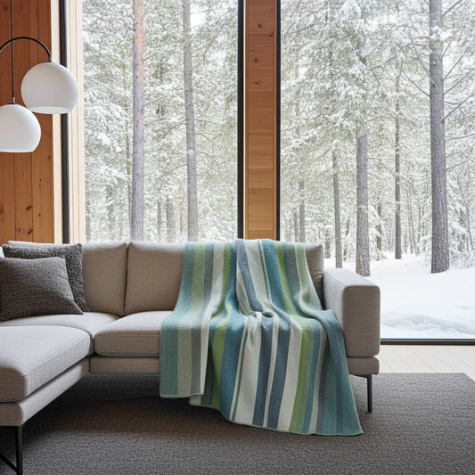 Alpaca Throw - Lotus: Throw