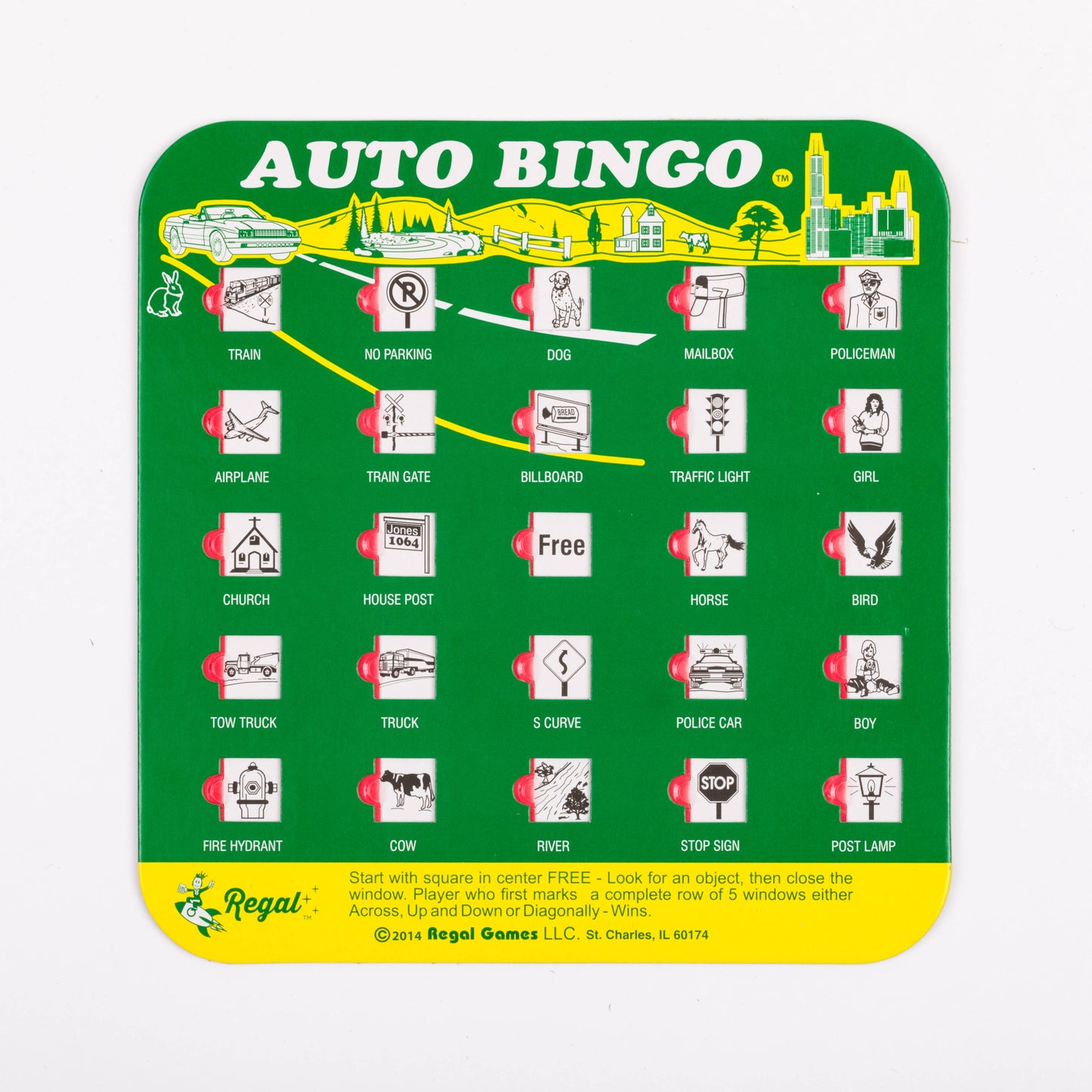 Original Travel Bingo