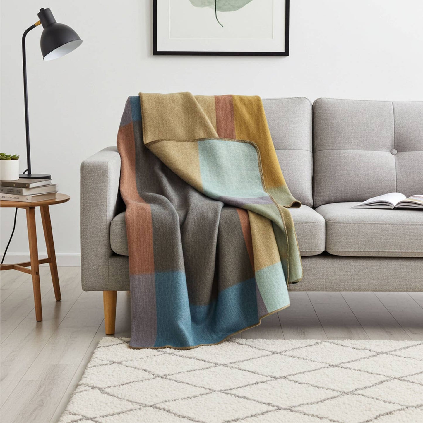 Alpaca Throw Blanket - Prism: Throw     (45x70)