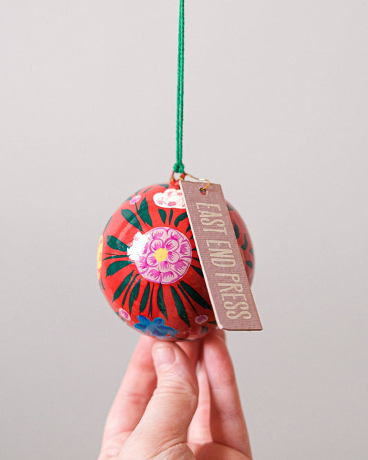 Red Bouquet Bauble