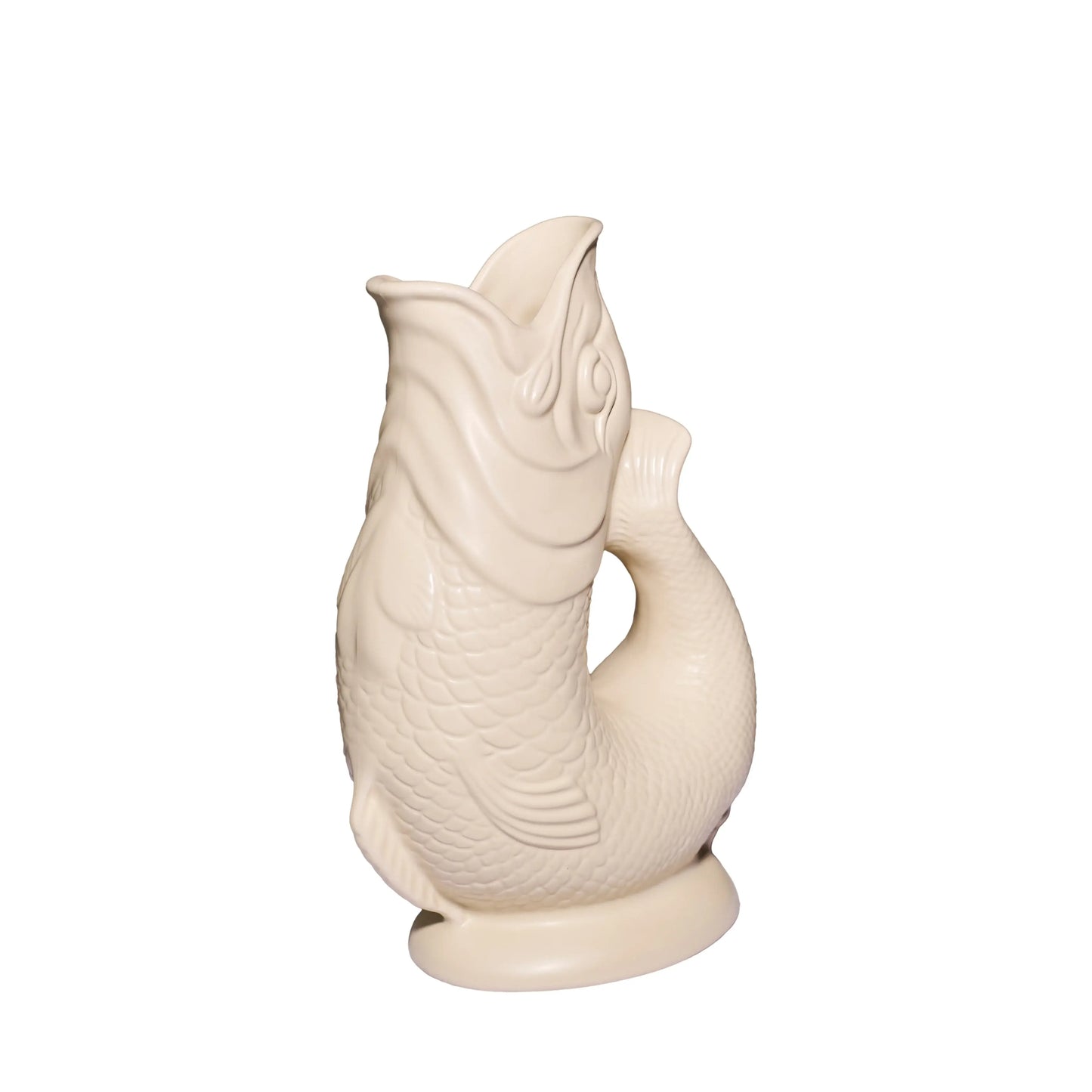 Matte Sand Gluggle Jug: Mini