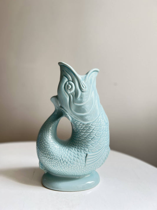 Eau De Nil Gluggle Jug: Large