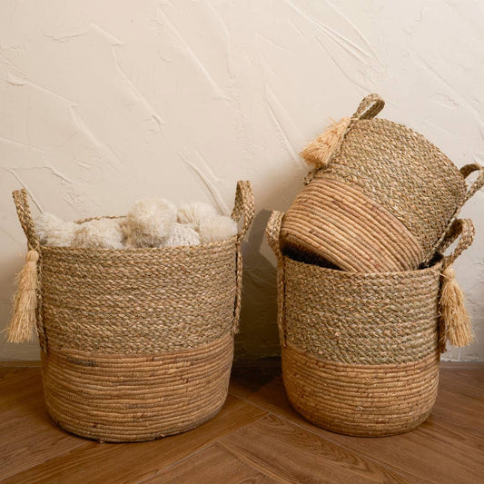 Tassel Basket: Large