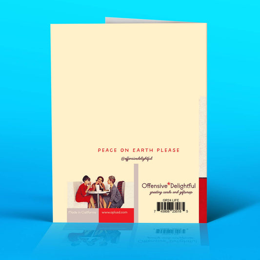 BEFORE LIFE political card