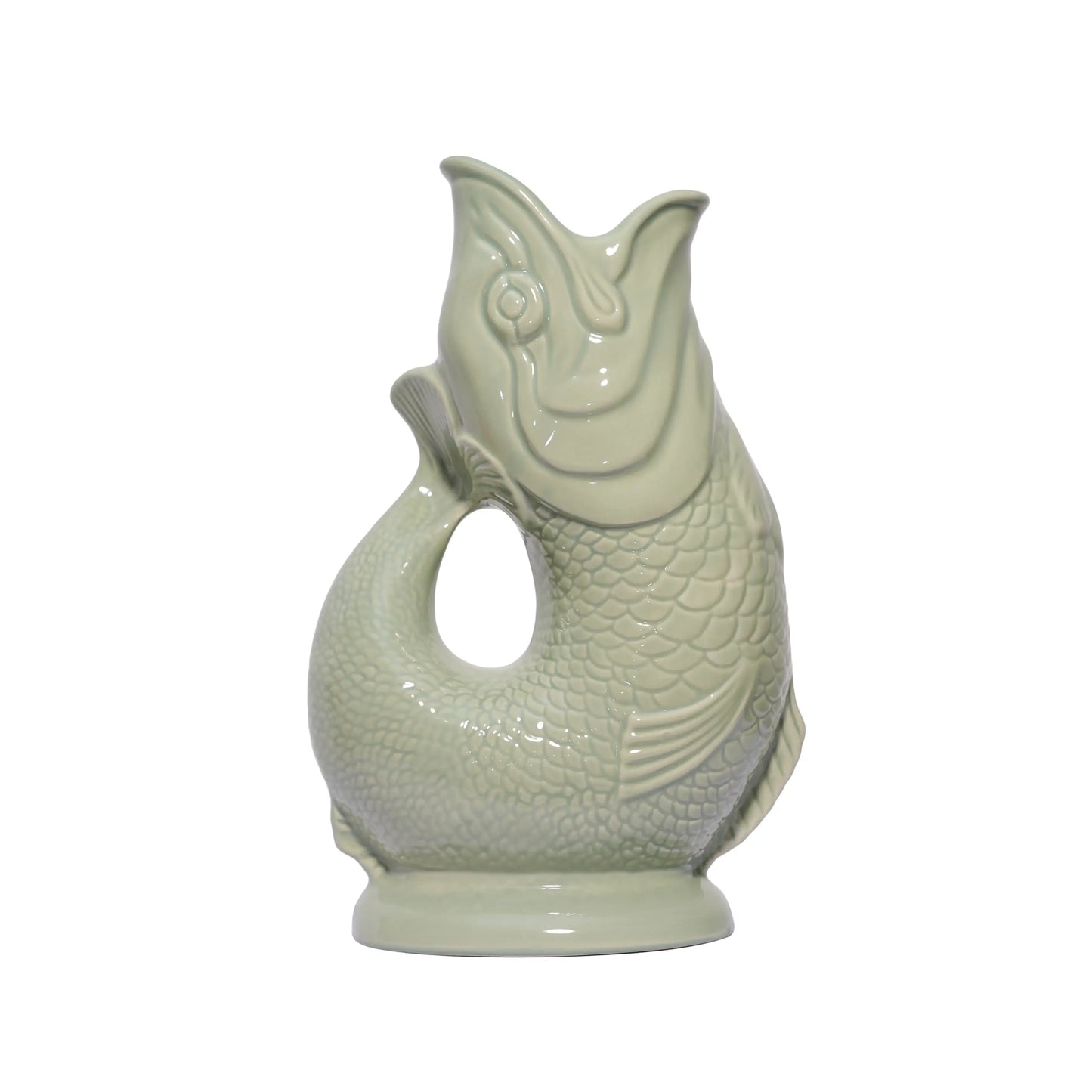 Sage Green Gluggle Jug: Extra Large