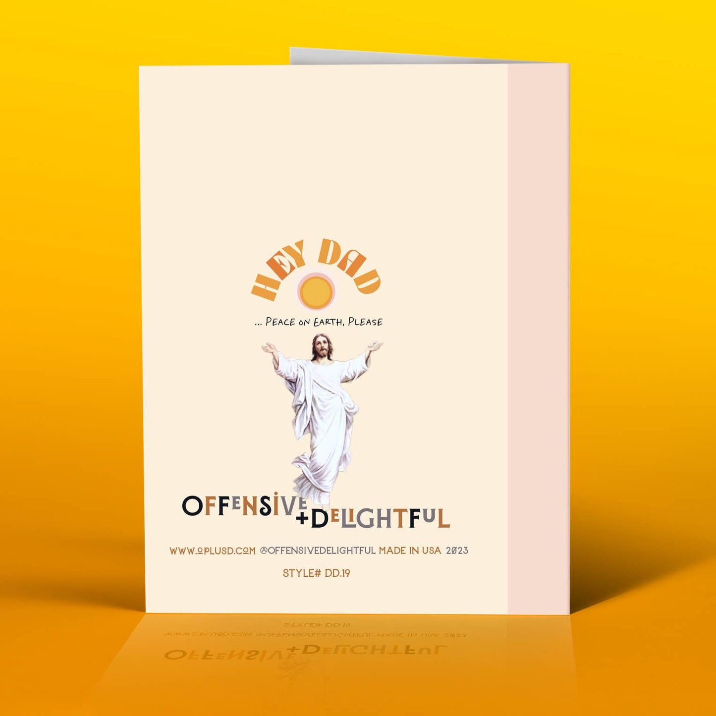 HEY DAD! jesus father's day card