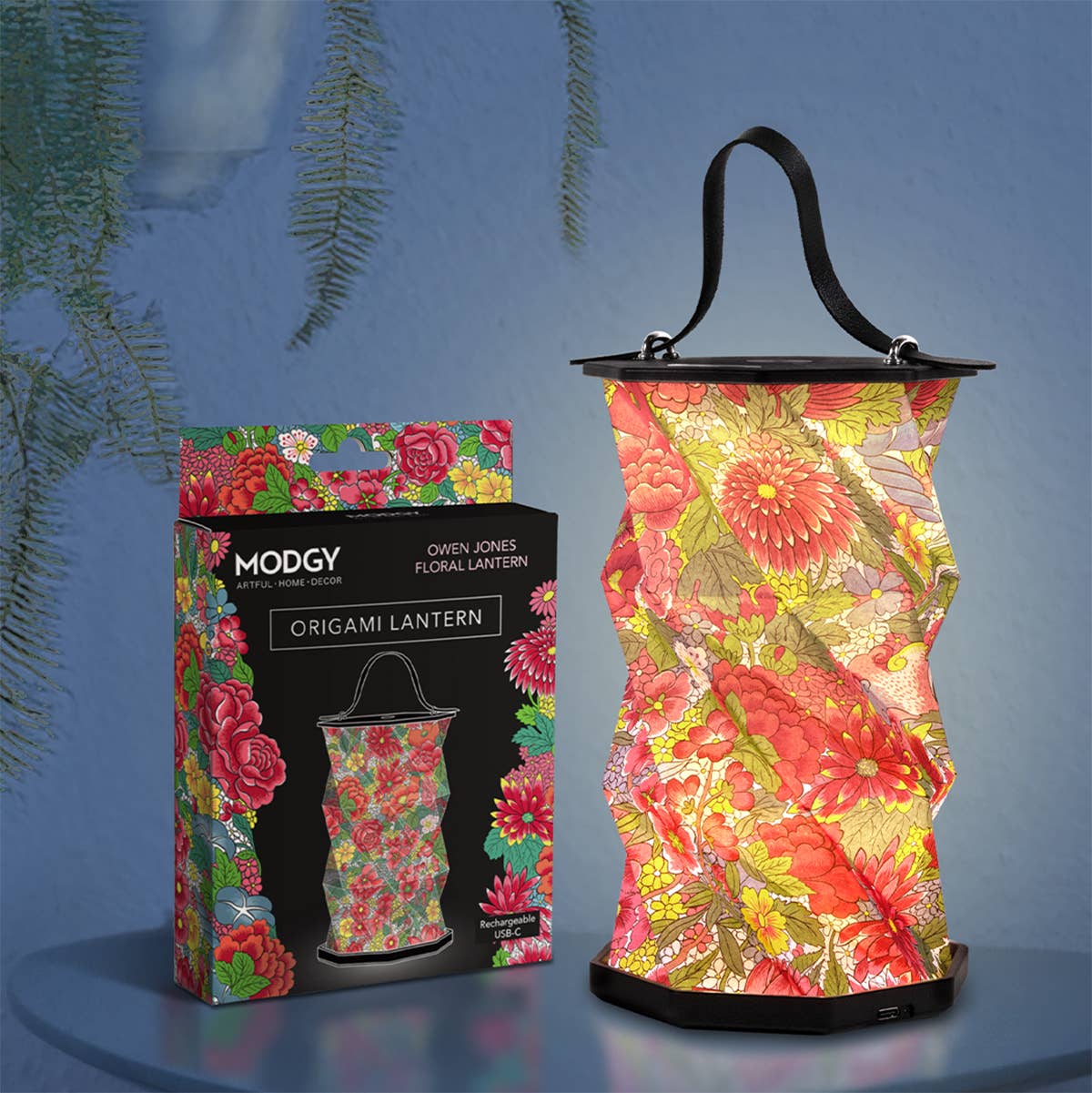 Owen Jones Floral Origami Lantern