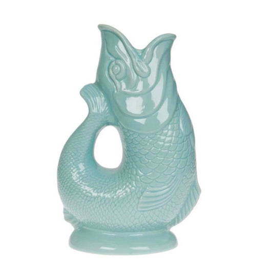 Eau De Nil Gluggle Jug: Large