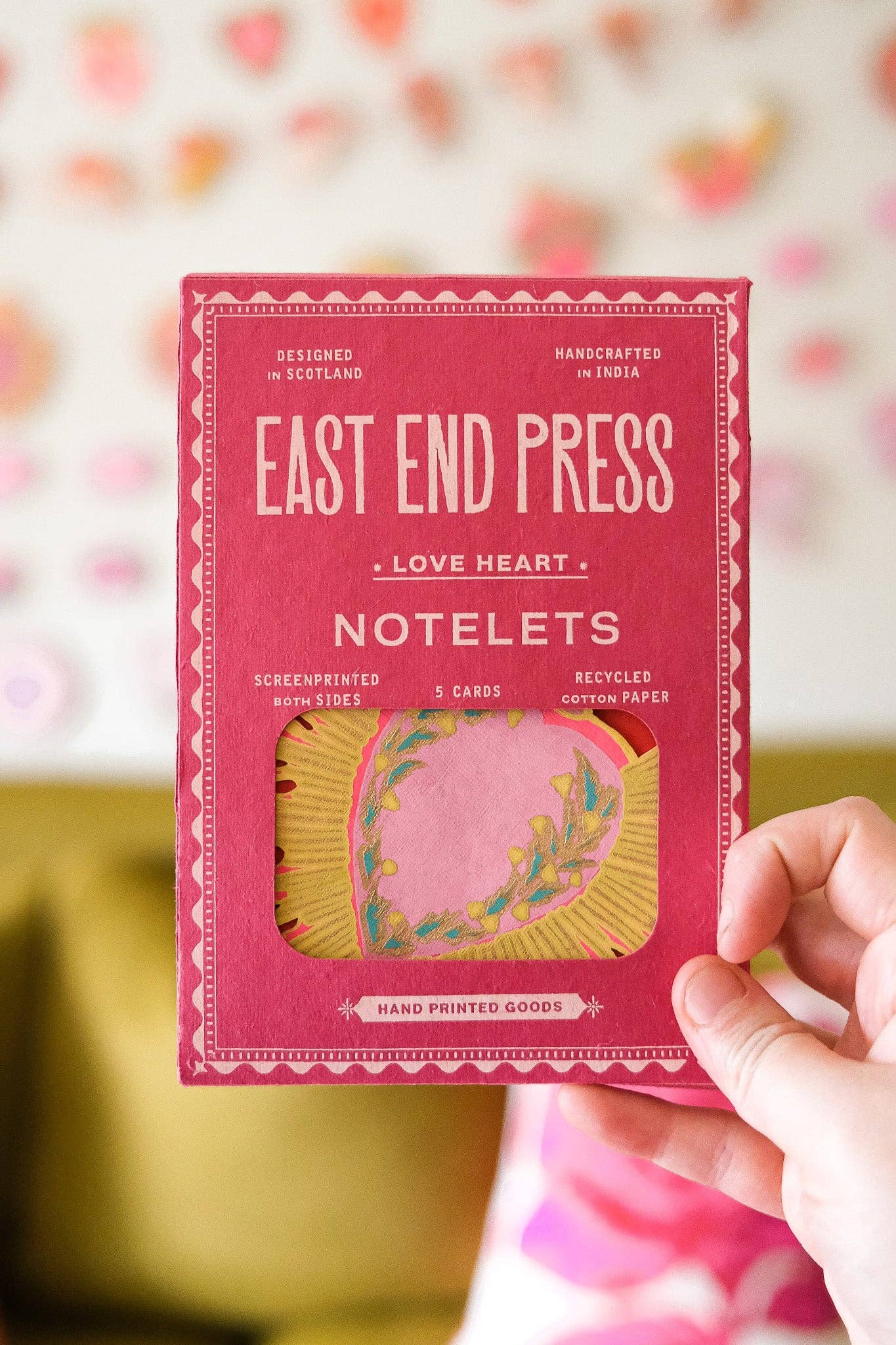 Love Heart Notecards Set