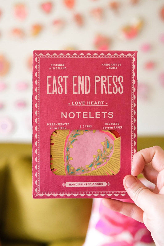 Love Heart Notecards Set