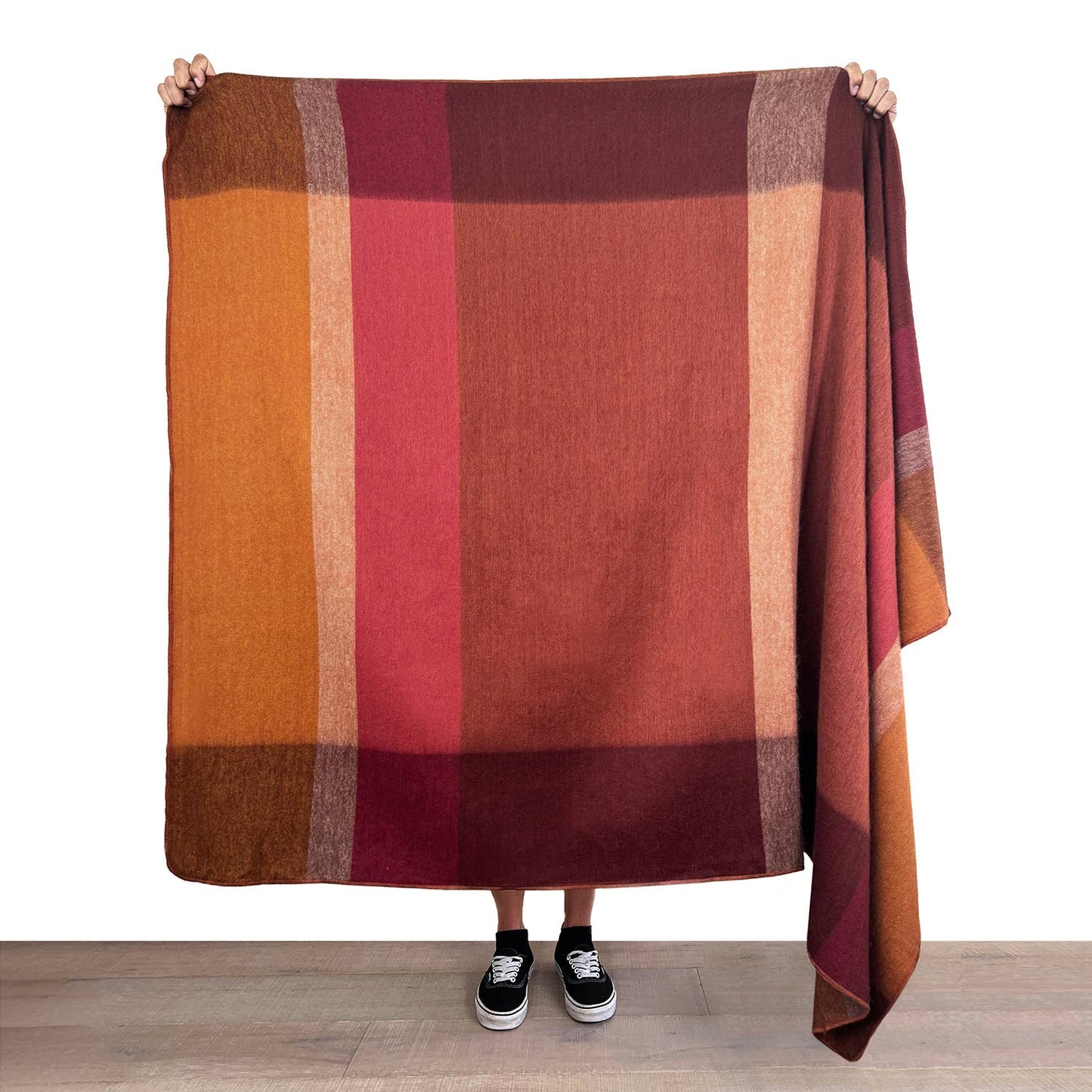 NEW! Alpaca Throw Blanket - Amber: Throw     (45x70)