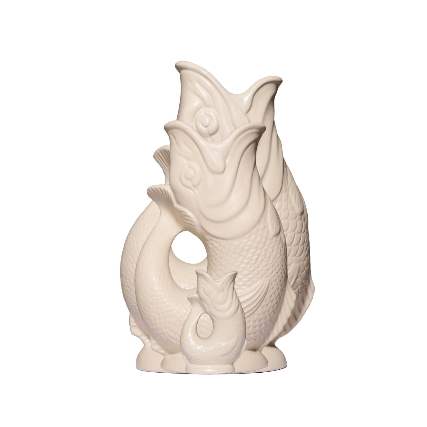 Matte Sand Gluggle Jug: Mini