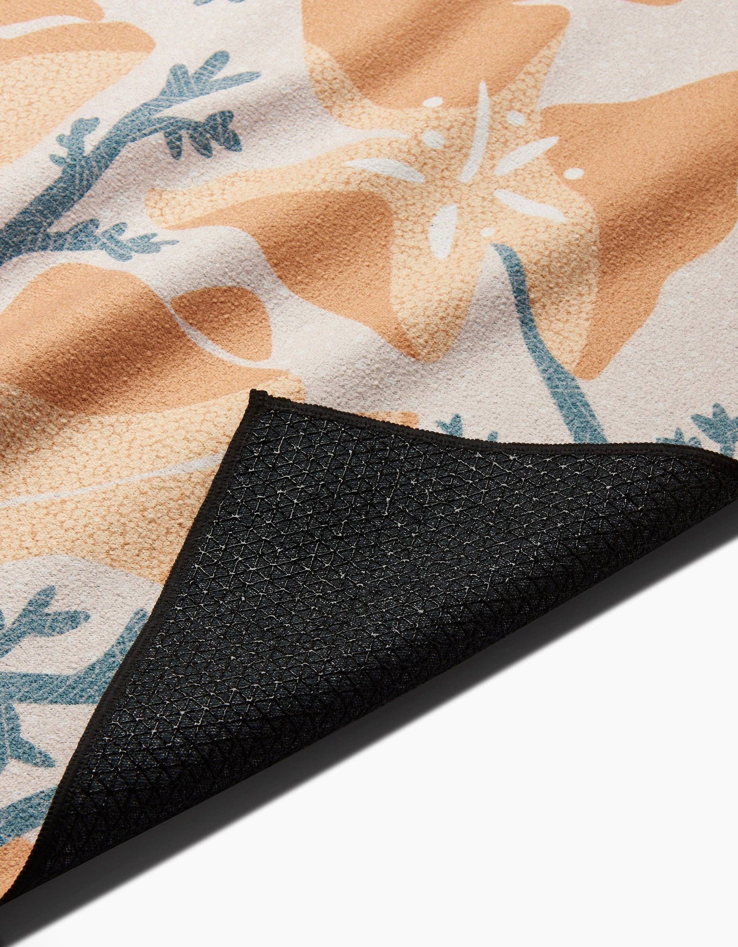 Golden Poppy Yoga Towel