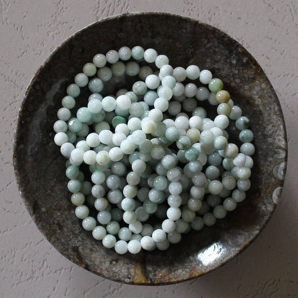 Jade Bracelet 8mm - Crystals & Stones