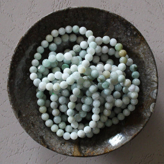 Jade Bracelet 8mm - Crystals & Stones