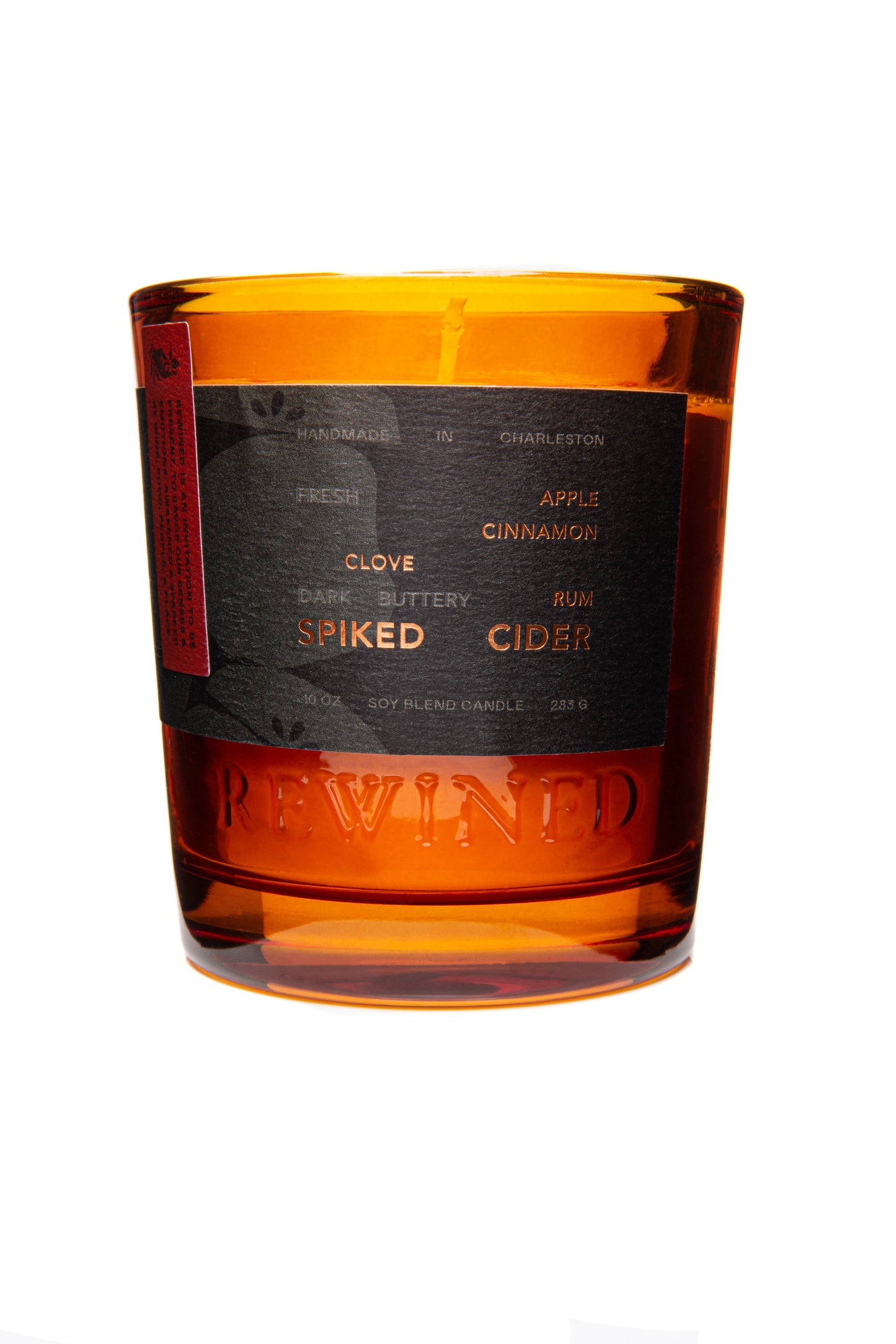 Rewined Spiked Cider Candle 10 oz: 100% soy wax