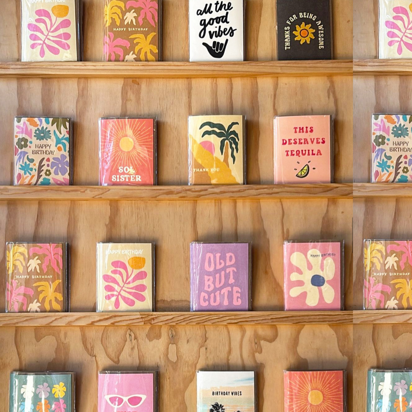 Happy Birthday Weirdo Card | Trippy Card | Psychedelic Card