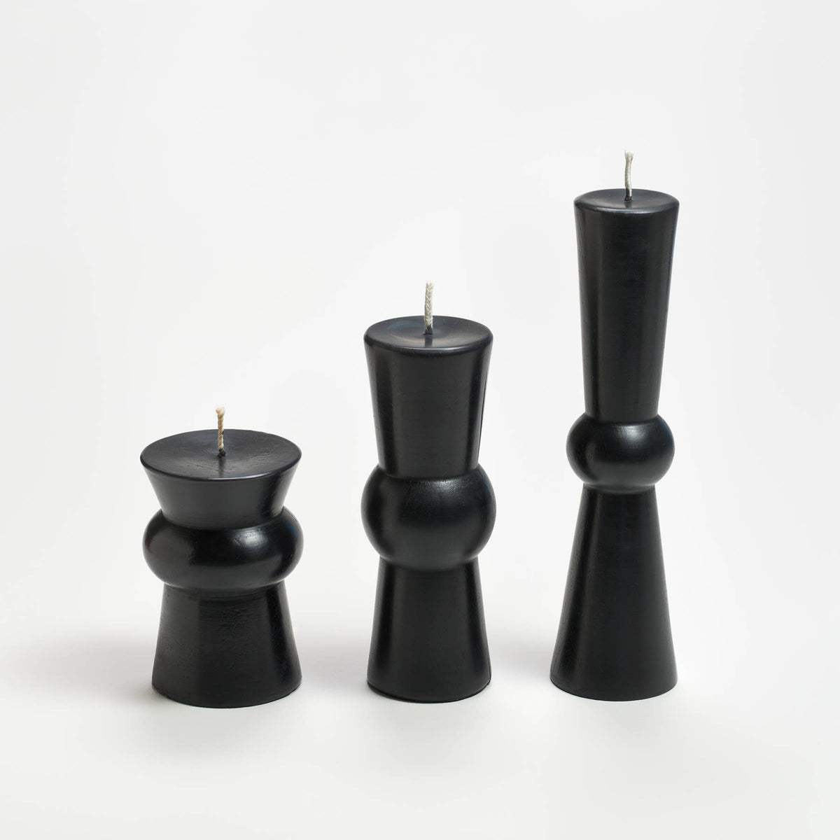 Josee Pillars Handmade Beeswax Sculptural Candles: Goldenrod / Medium