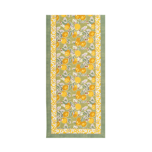 Citron Vert & Yellow Runner : 16" x 90"