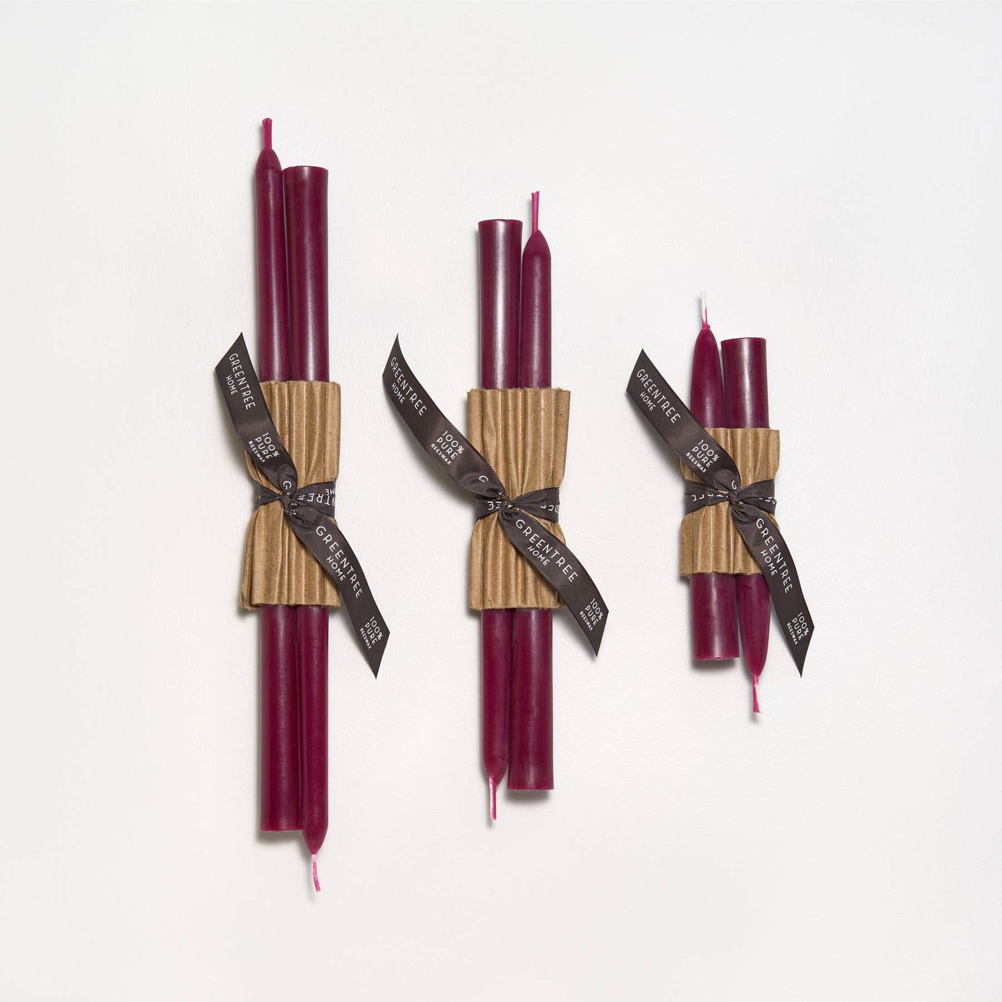 Every Day Taper Candles: Cream / 10"