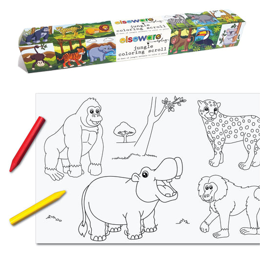 Coloring Scrolls - Jungle