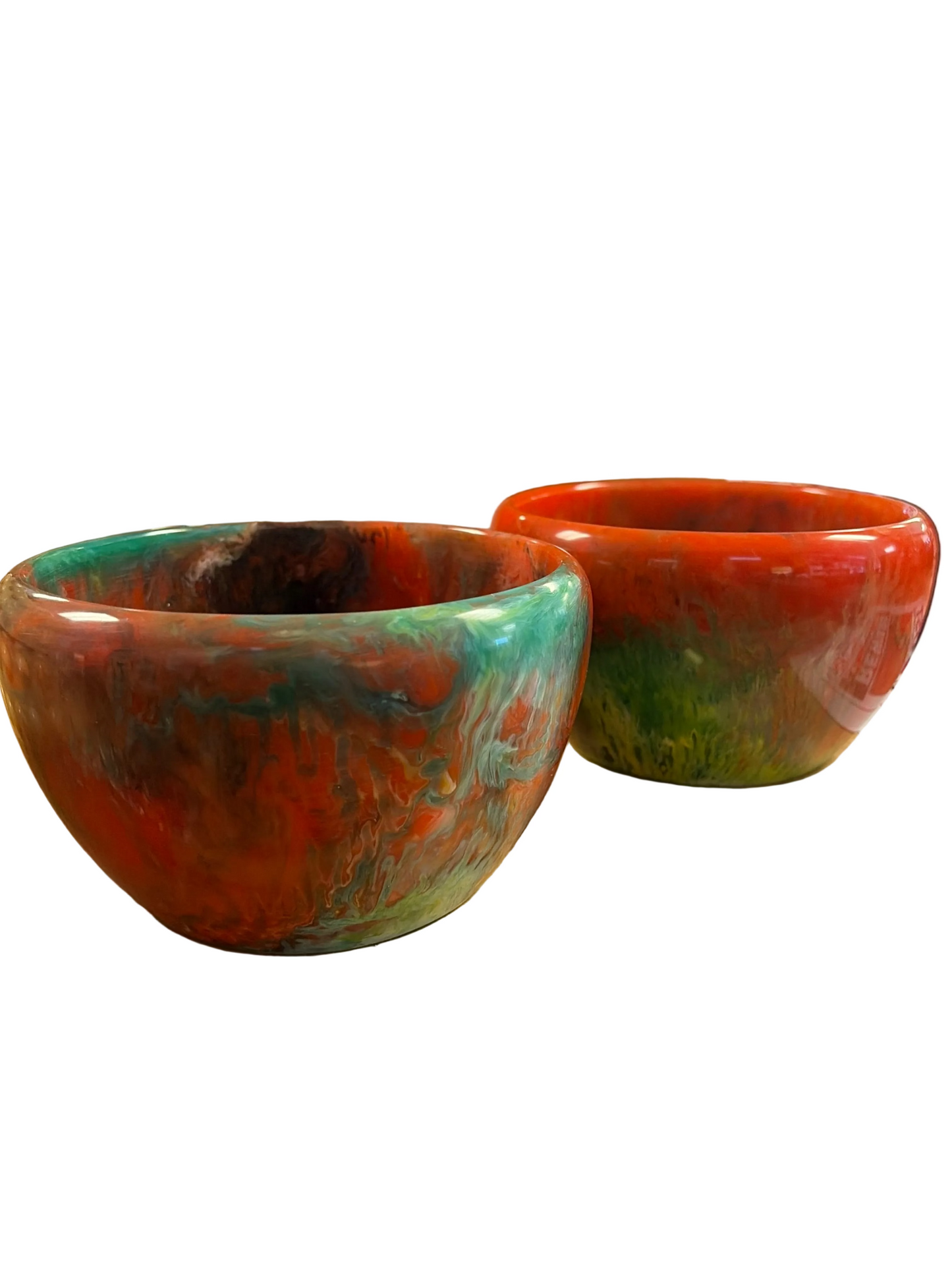 Marbled Resin Bowl