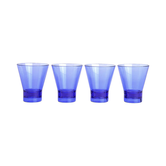 Gilda Tumbler Set of 4 - Cobalt