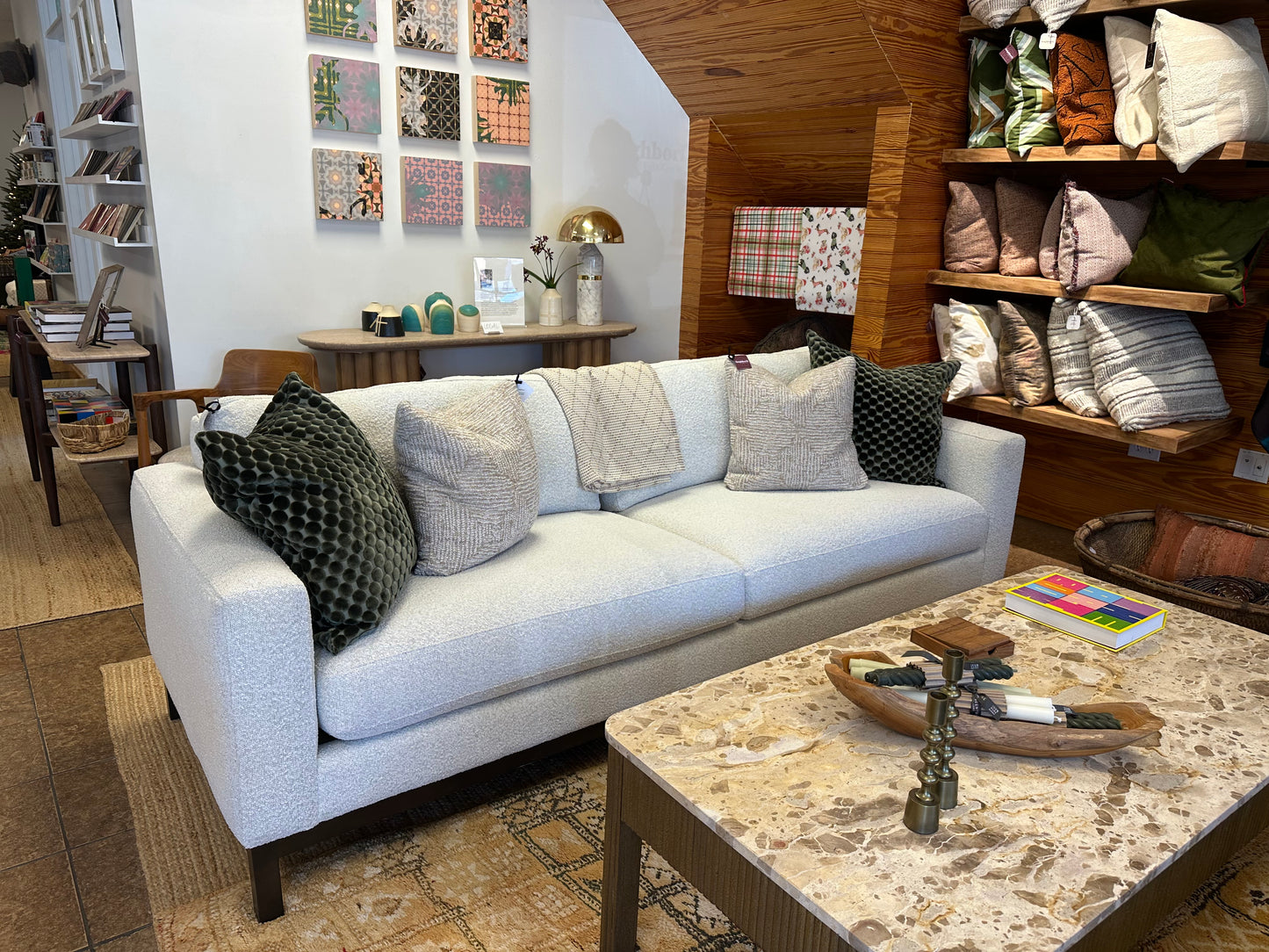 Copenhagen Chalk Sofa 94x37x35
