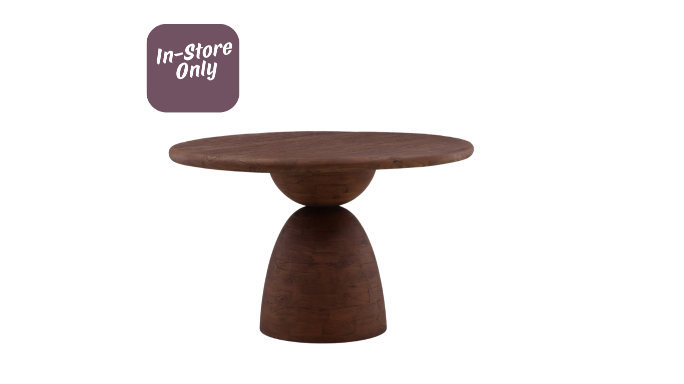 48" Round Mango Wood Table
