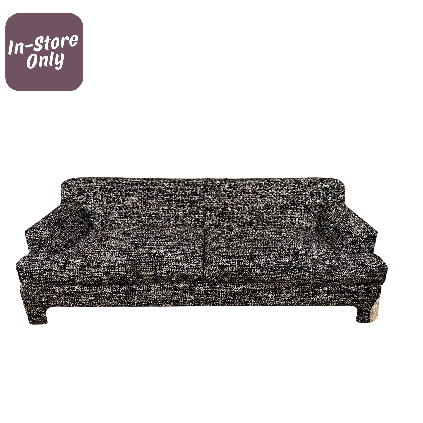 Crossroads Black Sofa