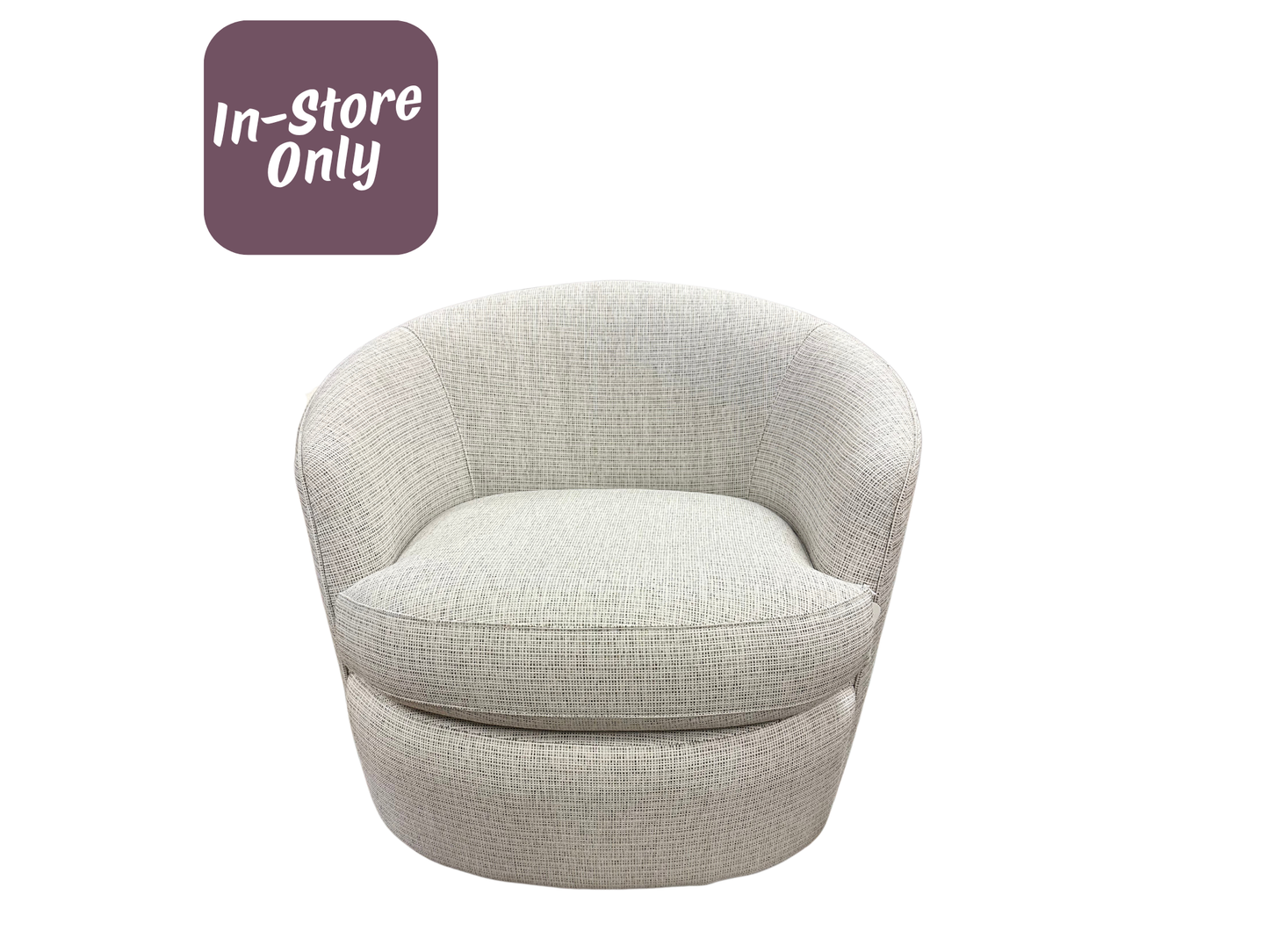 Chloe Swivel in Unique Mineral