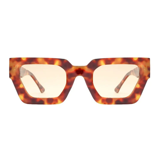 Lumi Light Tortoise Sunglasses Light Brown Lens