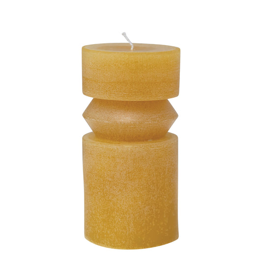 Tall natural Totem Candle