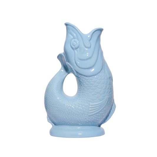 Pale Blue Gluggle Jug: Extra Large