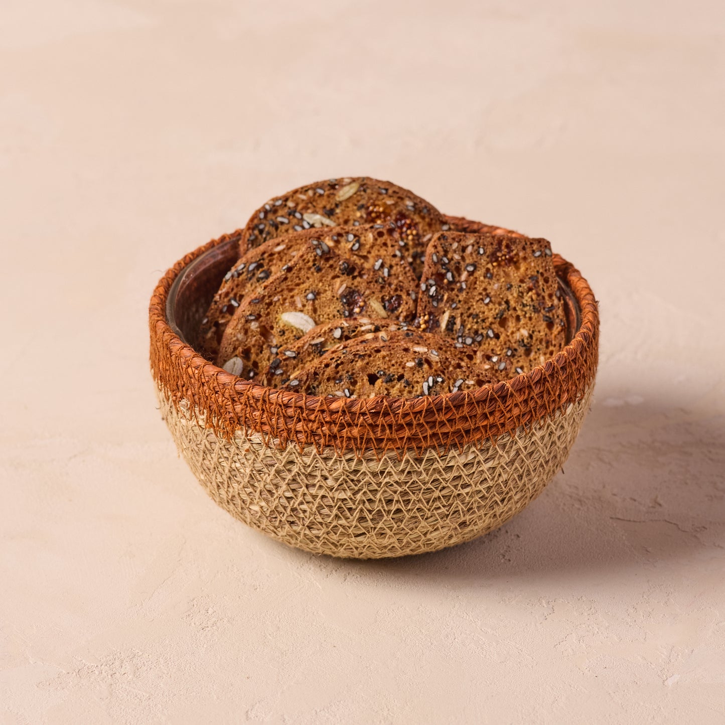 Seagrass Bowl, Rust