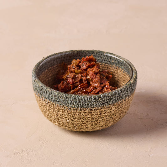Seagrass Bowl, Seafoam