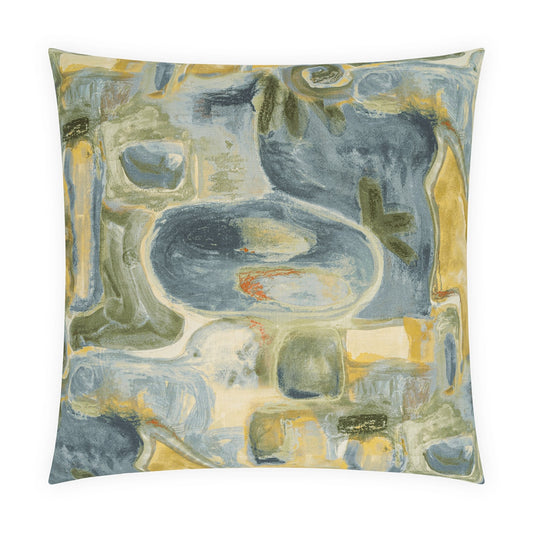 Tavia Azul 22x22 Pillow