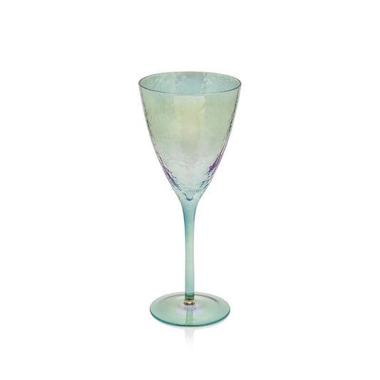 Aperitivo Wine Glass - Luster Blue