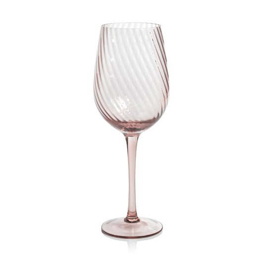 Savoy Optic Swirl Wine Glass
