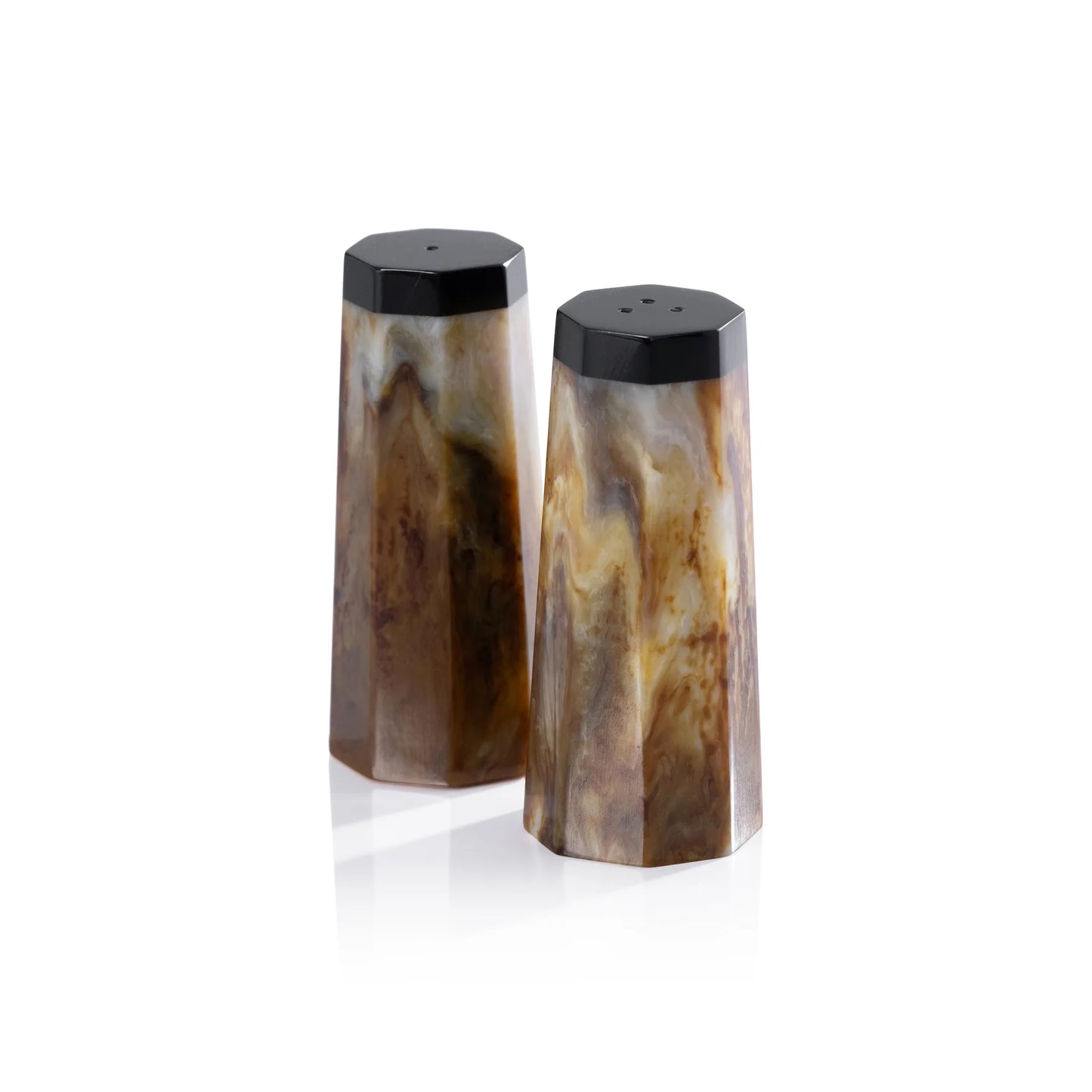 Burl Wood Design Salt and Pepper Shaker Set