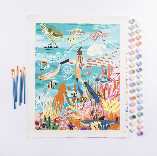 Under the Sea Paint by Numbers Deluxe