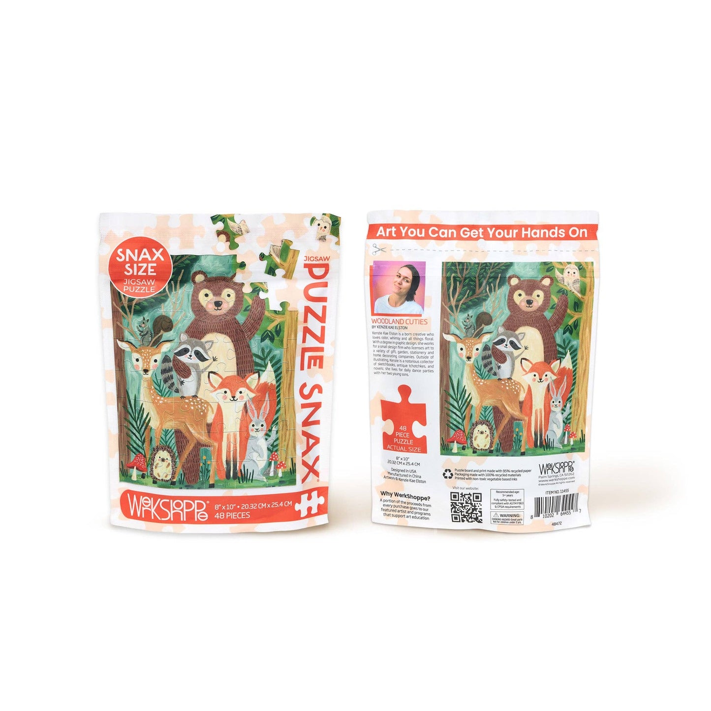 Woodland Cuties 48 Piece Kids Puzzle Snax