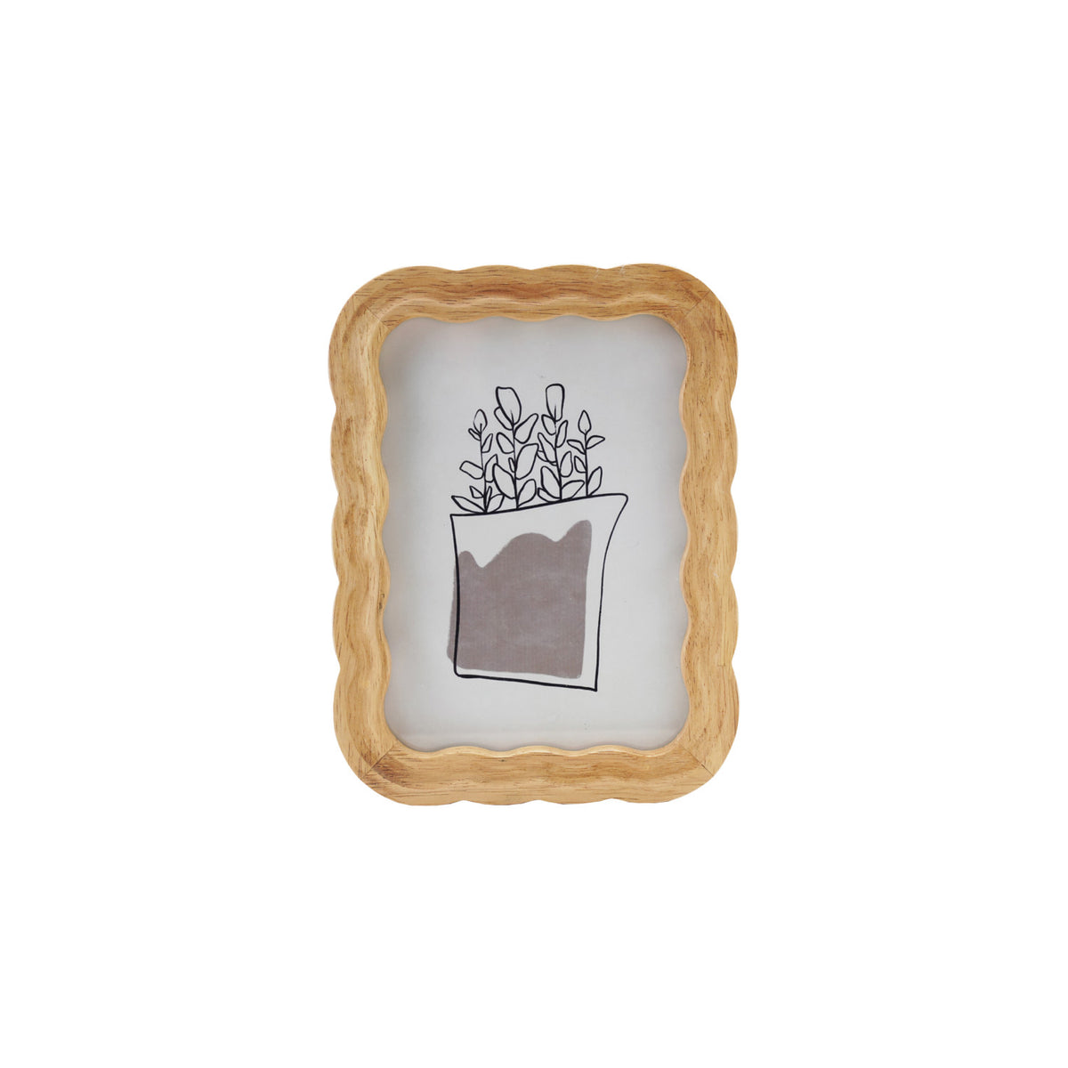 Scalloped Photo Frame (5"x7")
