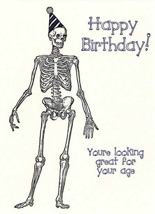 Great for your Age Birthday Greeting Card